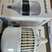 Bóng led bulb trụ nhôm NT-LHQP80W - Trắng