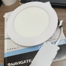 Đèn led  âm trần tròn NT-PL5012RA/12W - Trắng / Vàng - 155mm Ø170