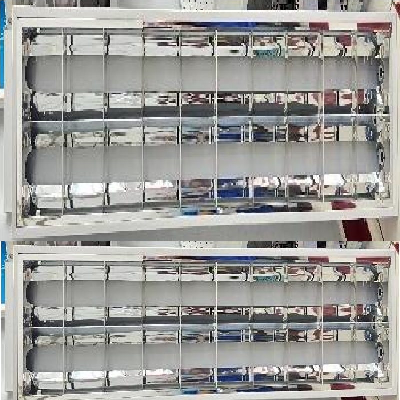 Máng đèn LED gắn âm trần NT-GS2*40W - Trắng - 300*1200MM