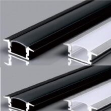 Nhôm đen WM-15  17x7 có viền - dày 0.5MM